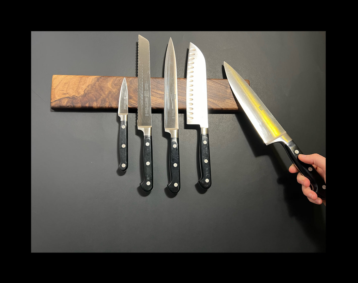 16" Magnetic Knife Block