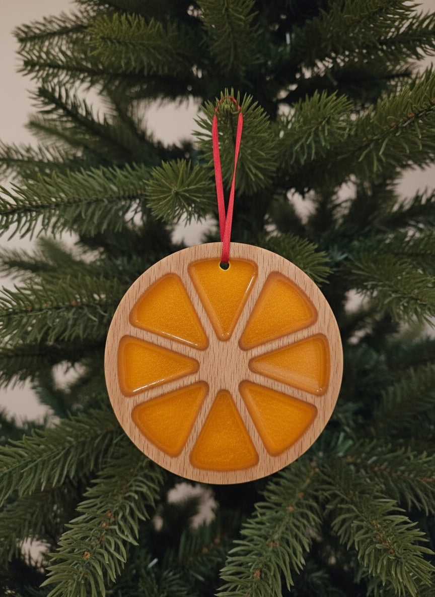 Orange Slice Ornament